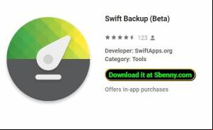 Swift Backup (Beta) MOD APK
